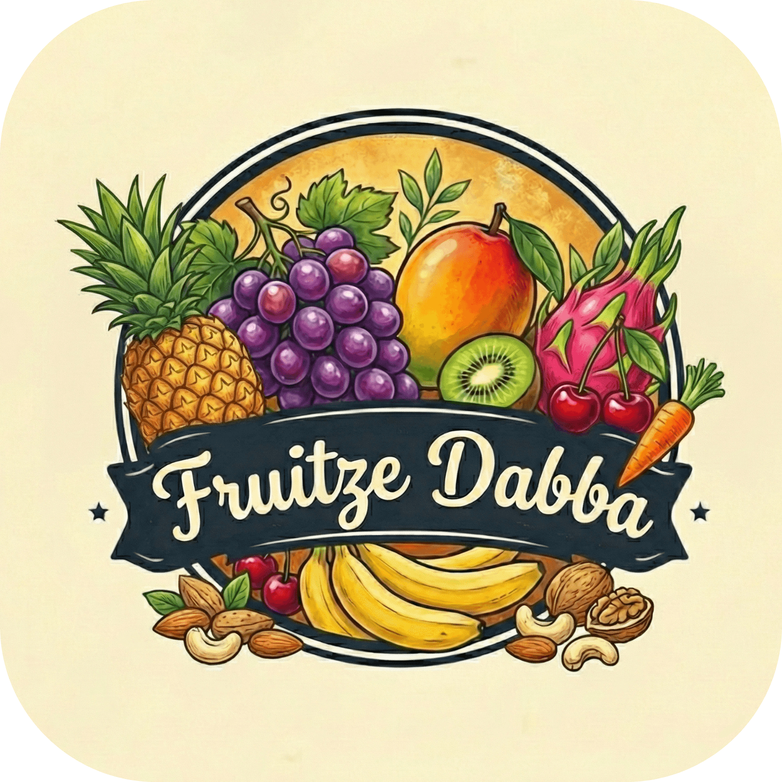 Fruitze Dabba logo mark